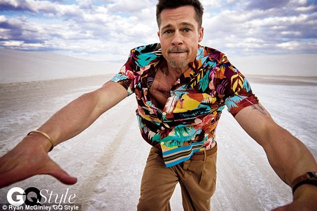 Brad Pitt pro magazine GQ Style nafotil nkolik snímk.