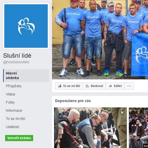 Slun lid nemaj svj web, pouze facebookovou strnku.