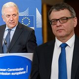 Ministr zahrani Zaorlek si po jednn s eurokomisaem Avramopoulem pipadal...