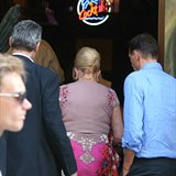 Ivana Trumpov zamila do vyhlen restaurace.