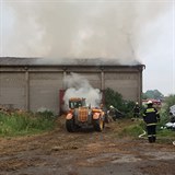 Por skladu sena v Makov u Jistebnice na Tborsku.