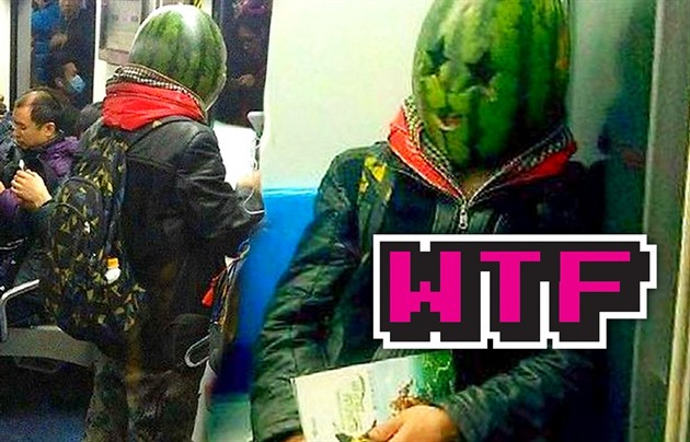 V metru potká lovk spoustu divných lidí...