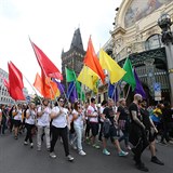 Zase se pochodovalo Prahou...