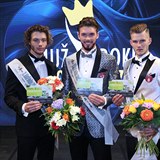 Zleva: Roman Hein (II.msto), Maty Hloek (Mu roku), Mikul Focko (III....