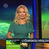 Jana Hospodrov moderuje na Markze Sportovn noviny.