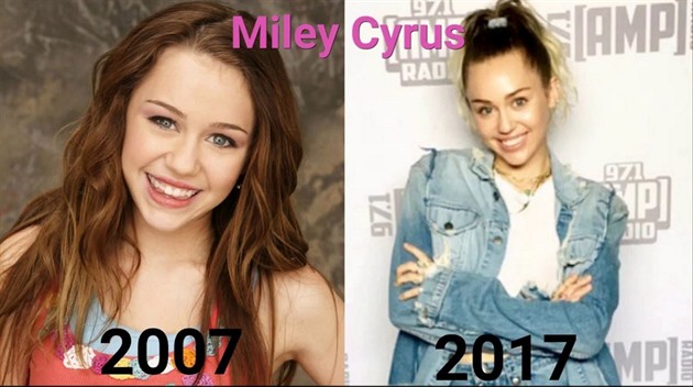MIley Cyrus vzpomíná na Hannah Montana.