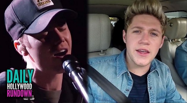 Niall Horan a Justin Bieber