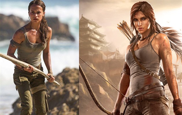 Alicia Vikander jako Lara Croft