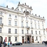 Filip Ren se oenil v Arcibiskupskm palci v Praze.