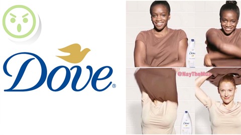 Firma Dove musela stáhnout rasistickou reklamu.