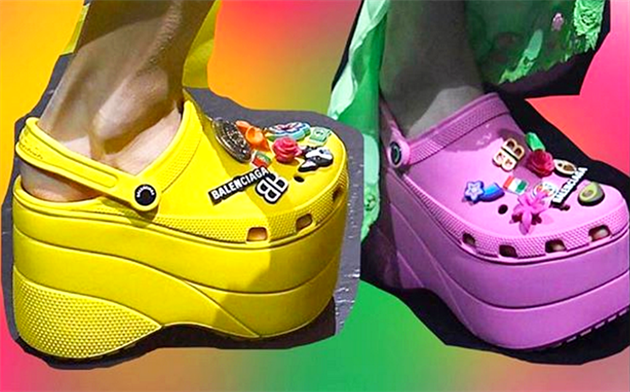 Crocs a Balenciaga spojily síly. Výsledek je rozpaitý.