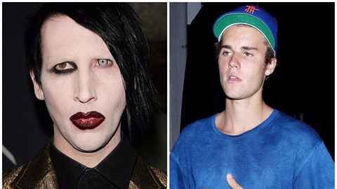 Marilyn Manson se pustil do Justina Biebera.