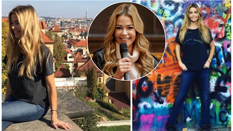 Denise Richards navtívila ped odletem Prahu a do Spojených stát si odvezla...