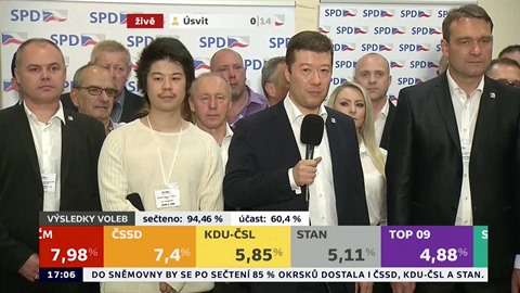 Ruy Okamura toil nkteré volební klipy pro SPD.