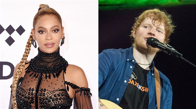 Ed Sheeran a Beyonce