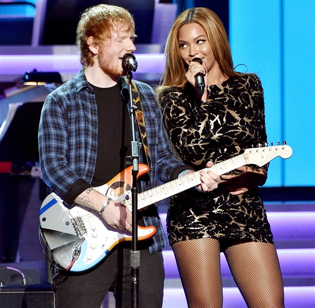 Ed Sheeran a Beyoncé