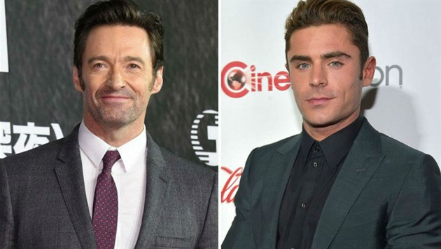 Hugh Jackman a Zac Efron