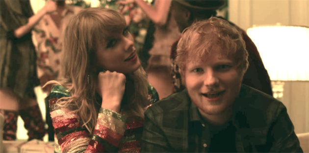 Ed Sheeran a Taylor Swift