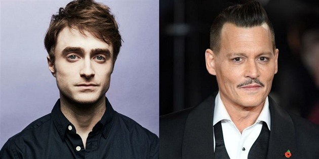 Daniel Radliffe a Johny Depp