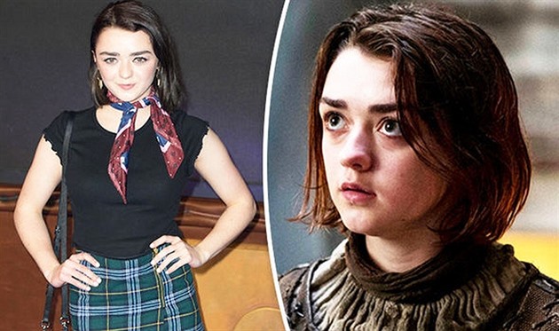 Maisie Williams (Arya)