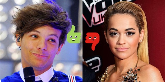 Hlasuj, co ti máme hrát na ÓKU / Lous Tomlinson / Rita Ora