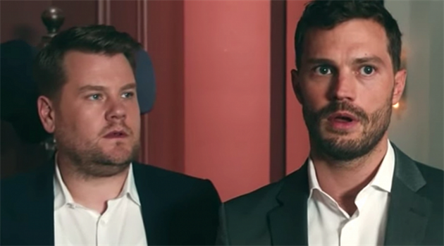 James Corden a Jamie Dornan