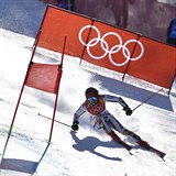 Prvnm zvodem Ester Ledeck na olympid byl ob slalom, v nm skonila...