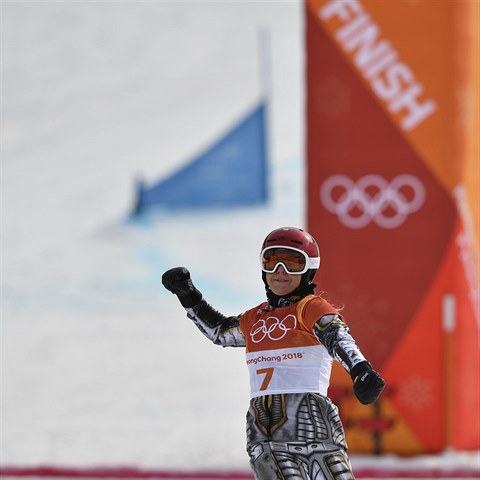 Ester Ledeck ovldla superob slalom na snowboardu. M druh olympijsk zlato!
