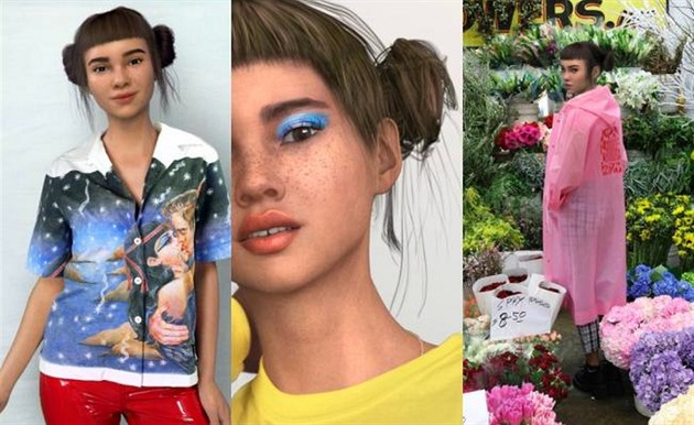 Avatar Miquela Sousa je módní influencerka