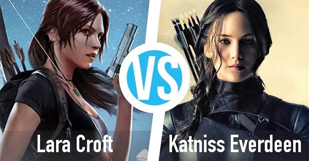 Lara Croft vs Katniss Everdeen