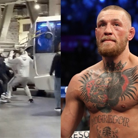 MMA zpasnk Conor McGregor si zadlal na podn malr. S kumpny napadl...