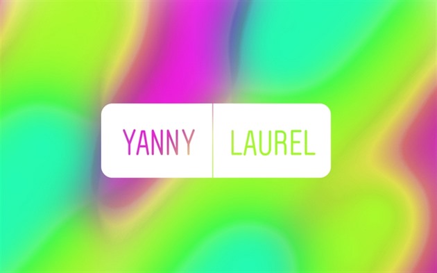 Yanny nebo Laurel? Kadý slyí nco jiného!