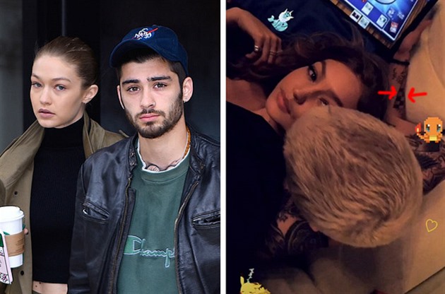 Gigi Hadid spolen s Zaynem Malikem