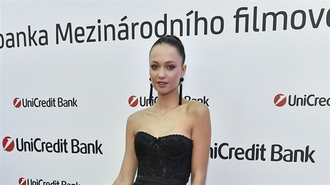 Lea teflíková na párty UniCredit Bank.