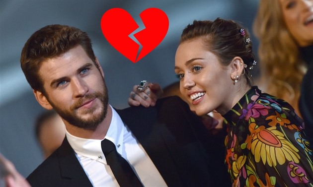 Miley Cyrus a Liam Hemsworth se rozeli