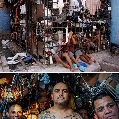 Cely ve věznici Penal de Ciudad Barrios v El Salvadoru jsou 3,6 metru široké a 4,5 metru vysoké, přesto se v nich běžně těsná více než 30 lidí. Ti většinu času tráví tím, že pářou svoje oblečení a z nití poté vyrábějí houpací sítě, do nichž si na sebe lehají. Ačkoliv byly tyto klece vyrobeny jako místnost pro předběžné zadržení na maximálně tři dny, někteří trestanci tu stráví i více než rok.