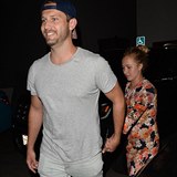 Hayden Panettiere s novm objevem Brianem Hickersonem.