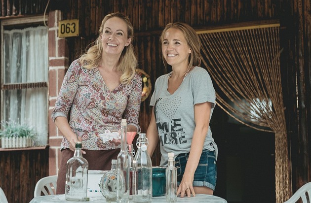 Lucie Vondráčková and Alena Antalová in the film Summer with the Gentleman Lucie Vondráčková and Alena Antalová in the film Summer with the Gentleman