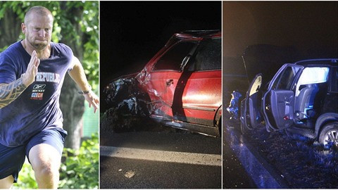 Adam Svoboda zničil nejen svoje volvo, ale i felicii řidiče, kterého pod vlivem... Adam Svoboda zničil nejen svoje volvo, ale i felicii řidiče, kterého pod vlivem...