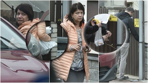 Zuzana Kardová navštívila v doprovodu policie dům Daniela Nekonečného. Zuzana Kardová navštívila v doprovodu policie dům Daniela Nekonečného.