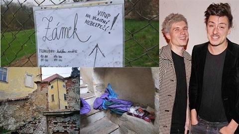 Matěj Stropnický provází po zámku, který je v dezolátním stavu. Protože není... Matěj Stropnický provází po zámku, který je v dezolátním stavu. Protože není...