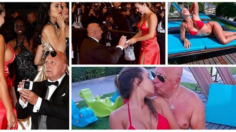 Český milionář požádal o ruku tanečnici na červeném koberci v Cannes! Po... Český milionář požádal o ruku tanečnici na červeném koberci v Cannes! Po...