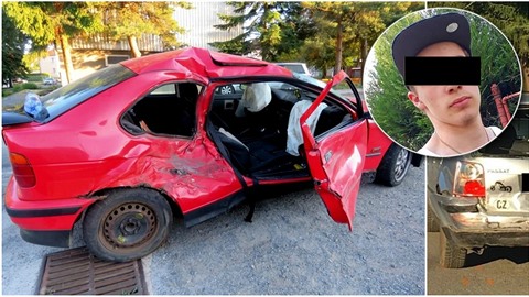 Mladík pod vlivem alkoholu havaroval na Plzeňsku. Nehodu si pak pochvaloval. Mladík pod vlivem alkoholu havaroval na Plzeňsku. Nehodu si pak pochvaloval.