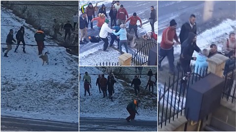 Oběti se zastali její mladší bratr a manželka, oba byli rovněž napadeni. Oběti se zastali její mladší bratr a manželka, oba byli rovněž napadeni.