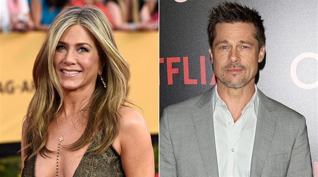 Jennifer Aniston a Brad Pitt