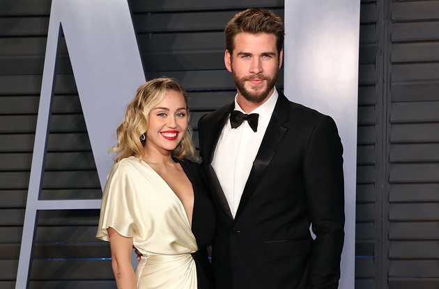 Miley Cyru a Liam Hemsworth