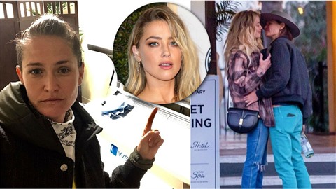 S několika muži to nevyšlo, tak si Amber Heard znovu nabrnkla ženu. S několika muži to nevyšlo, tak si Amber Heard znovu nabrnkla ženu.