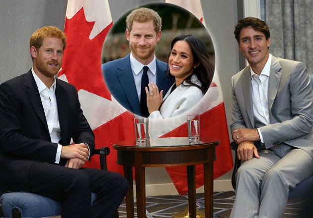 Kanadský premiér Trudeau chtl vítat Harryho a Meghan s otevenou náruí, ale...