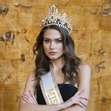 Miss Global 2019 Karolna Kokeov.
