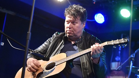 Timo Tolkki během vystoupení v klubu Vagón. Timo Tolkki během vystoupení v klubu Vagón.